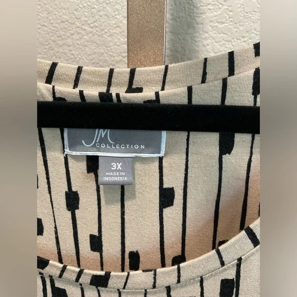 JM Collection Plus Blouse - Picture 4 of 4